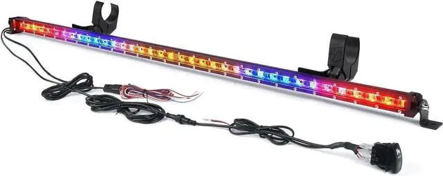 Main image of 36 Inch LED Chase Light Bar, w/Brake Reverse Turn Signal Running Lights, Rear Strobe Flashing Lightbar for Off-Road UTV Polaris RZR XP Yamaha Can-Am Maverick X3 Arctic Cat 4x4 Trucks - RBYYBR