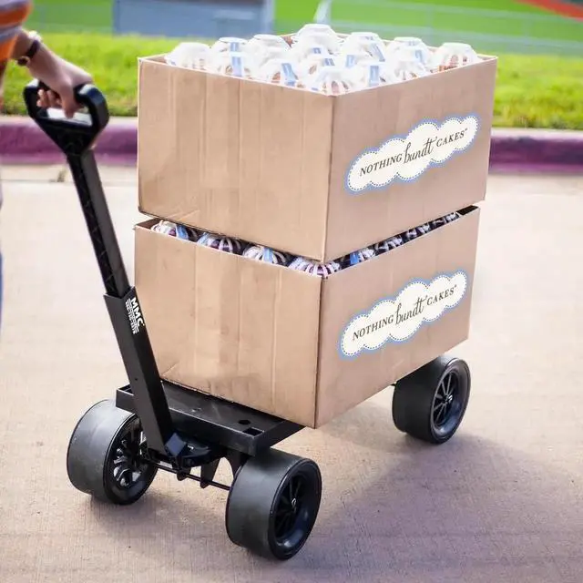 Alt view image 2 of 7 - Platform Hand Truck & Moving Dolly, Black - 250 lb Capacity (Flatbed Only) 100% USA Made