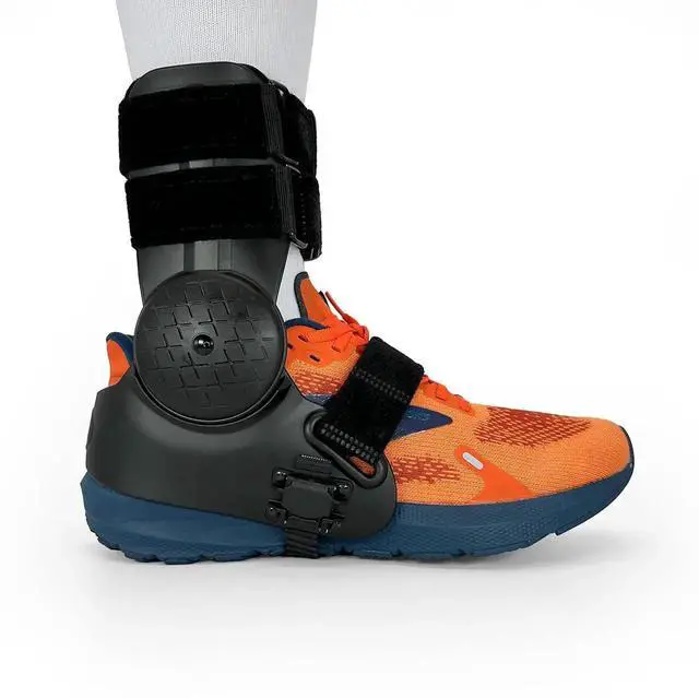 Alt view image 2 of 7 - Over-the-Shoe AthleticX Ankle Support Brace for Lacrosse, Baseball, Hiking, Pickleball, Walking - Accelerate Return to Play & Sports, Unisex (Large, Right)