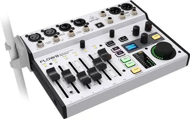 Alt view image 3 of 7 - FLOW 8 8-Input Digital USB Audio Mixer with Bluetooth