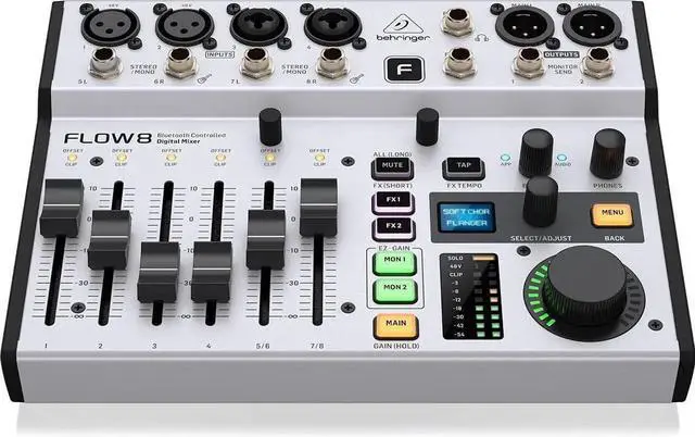 Main image of FLOW 8 8-Input Digital USB Audio Mixer with Bluetooth