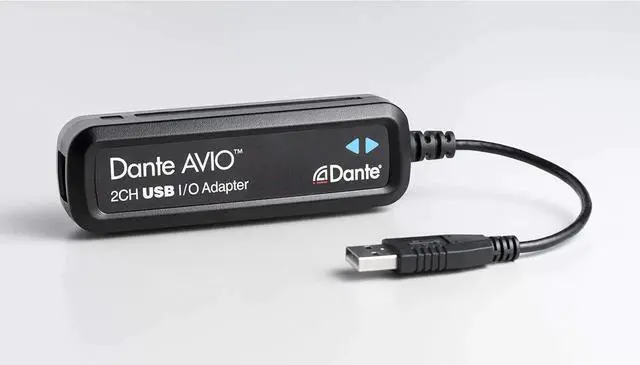 Alt view image 2 of 5 - Dante AVIO USB Adapter I/O 2-CH
