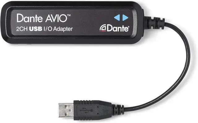 Alt view image 3 of 5 - Dante AVIO USB Adapter I/O 2-CH