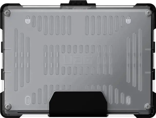 Alt view image 6 of 7 - UAG Dgned for Surface Laptop 5/4/3 Case 13.5" Plasma - Translucent Rugged Military Drop Tested Feather-Light Slim Laptop Protective Cover, Ice