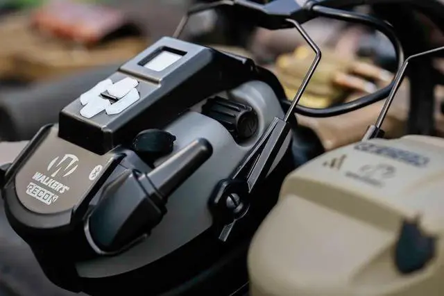 Alt view image 6 of 6 - Recon Digital Muffs - Durable IPX4 Resistant Shooting Hearing Protection Electronic Muffs, 2 AAA Batteries Included