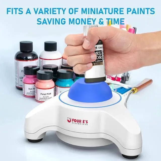 Alt view image 4 of 6 - Mini Vortex Mixer - Lab Vortex Shaker, 5600rpm, Touch Function Portable Paint Mixer for Acrylic Miniature Hobby Model Paints Nail Polish