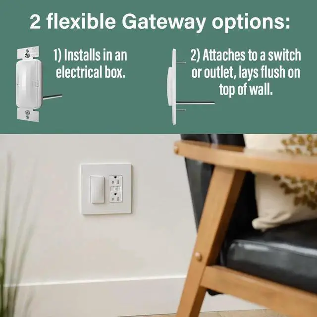 Alt view image 6 of 7 - Legrand Radiant WNRH15KITNI Smart Switch with Netatmo Starter Kit, Tamper Resistant, Compatible with Alexa, Google Assistant & Apple HomeKit, Nickel (1 Count)