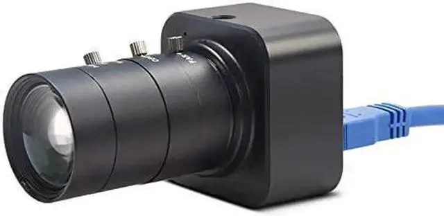 Alt view image 3 of 4 - HD Wem USB 3840 x 2160 Digital Industrial Camera with CS-Mount 5-50mm Telep Manual Lens UVC Free Drive.