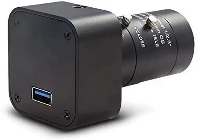 Alt view image 2 of 4 - HD Wem USB 3840 x 2160 Digital Industrial Camera with CS-Mount 5-50mm Telep Manual Lens UVC Free Drive.