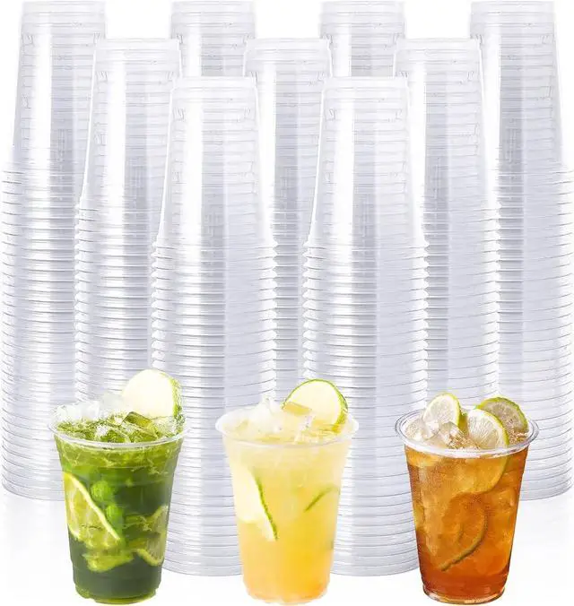 Main image of 1000 Pack 10 oz Clear Plastic Cups, Disposable Drinking Party Cups for Birthday Parties, Picnics, Ceremonies, and any Events