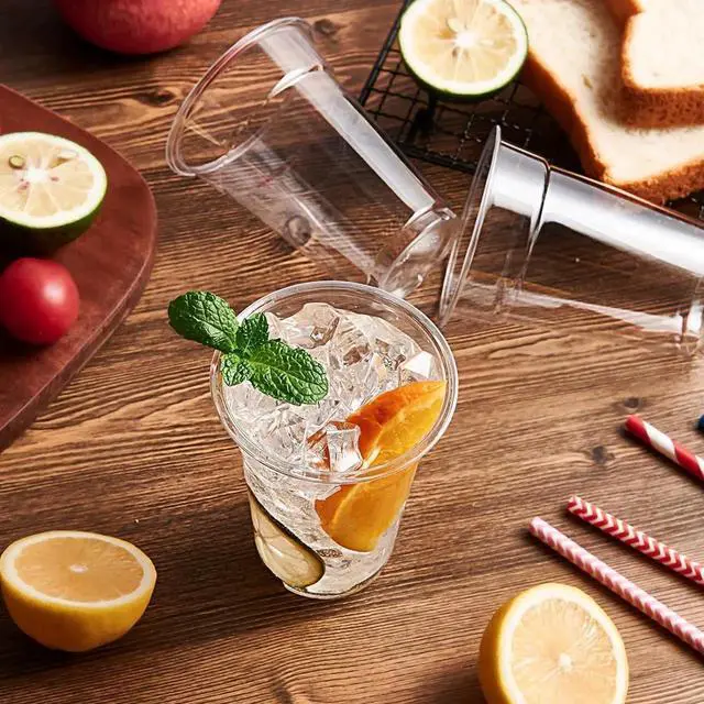 Alt view image 3 of 7 - 1000 Pack 10 oz Clear Plastic Cups, Disposable Drinking Party Cups for Birthday Parties, Picnics, Ceremonies, and any Events