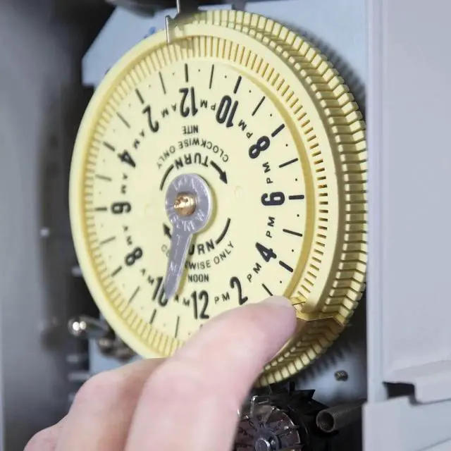 Alt view image 4 of 6 - R8806P101C Sprinkler Irrigation Timer - Customizable Water Conservation, Rain-Ready Design, Reliable & Versatile Outdoor with 14-Day Skipper Light Yellow