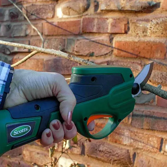 Alt view image 2 of 6 - Outdoor Power Tools PR17215S 7.2-Volt Lithium-Ion Cordless Rechargeable Pruner, Green Pruner
