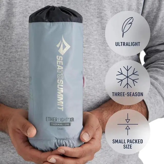 Alt view image 7 of 7 - Ether Light XR Insulated Sleeping Pad, Rectangular - Regular (72 x 25 x 4 inches)