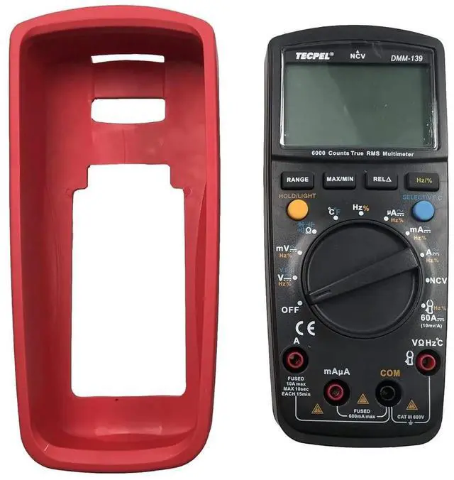 Alt view image 4 of 6 - DMM-139 Digital Pocket Handheld Multimeter True RMS VFC Measurement