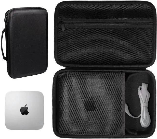 Alt view image 2 of 5 - GETGEAR Portable Case for Mac mini M1, M2, all in one organizing case