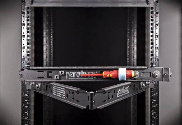 Alt view image 5 of 5 - Setup.exe 3 Installation Tool - Easy Mount for Patch Panels Servers Fits 19 Rails, Square and Threaded Holes - Computer Cabinet and Network Racks - Laptop, Device Workshelf, Holds 110 lbs