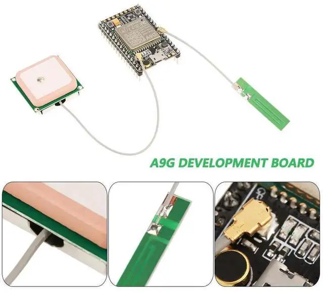Alt view image 4 of 5 - Walfront A9G Development Board GSM GPRS GPS BDS SMS Module Data Transmission Positioning