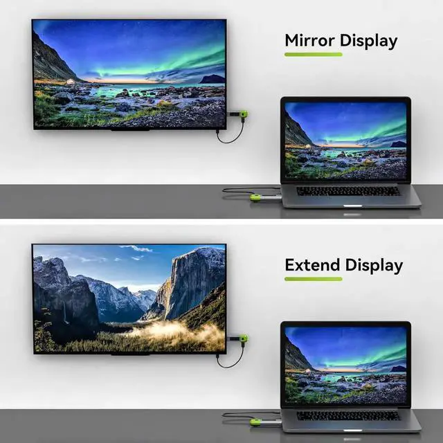 Alt view image 2 of 7 - Wireless HDMI Transmitter and Receiver 328FT/100M Support 4K Decode 1080P@60Hz HD Video Output,Plug&Play 2.4G+5.8G Wireless HDMI Extender for Video and Audio to Monitor from PC/Projector/TVBox