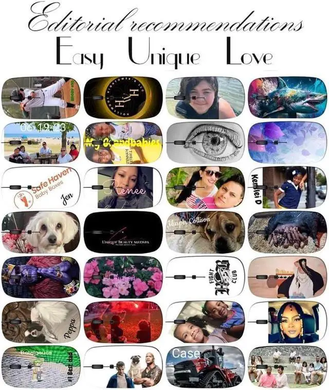 Alt view image 2 of 5 - maizi Mouse Chromebook Laptop PC Notebook Mice 20307678 red Rose with Water d 2.4G Lightweight with USB Receiver Printed in USA