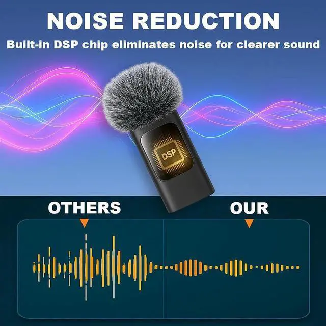 Alt view image 5 of 7 - Voice Amplifier with Wireless Microphone for Teachers Portable Bluetooth Clip-On PA System with Lapel Mic and Speaker for Classroom,Tour Guide, Meeting Presentation, Conference