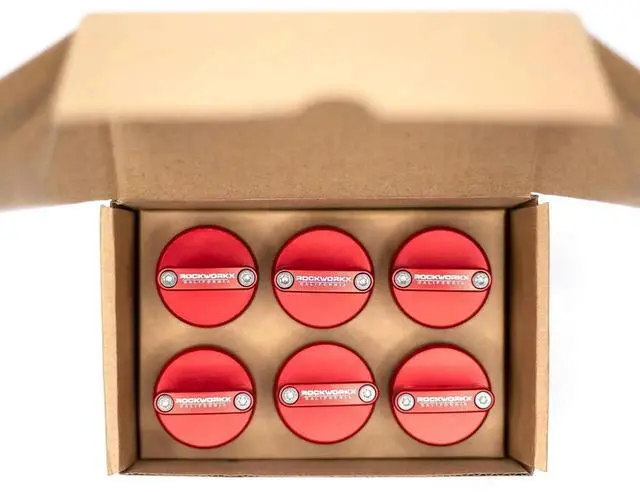 Alt view image 4 of 7 - Billet Aluminum JKU Hard Top Quick Removal Fastener Thumb Screw, Integrated D Ring