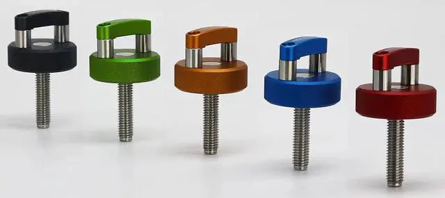 Billet Aluminum JKU Hard Top Quick Removal Fastener Thumb Screw ...