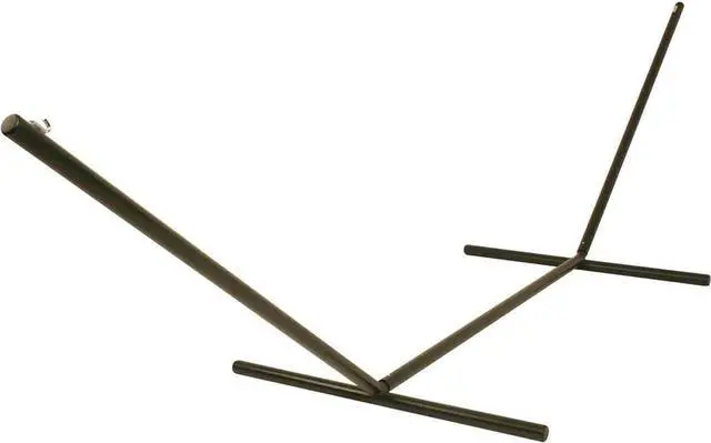 Main image of 15 ft. Tri-Beam Steel Hammock Stand with Right Connection Design and Cape Shield Powder Coating, 600 LB Weight Capacity, Handcrafted in The USA - Bronze