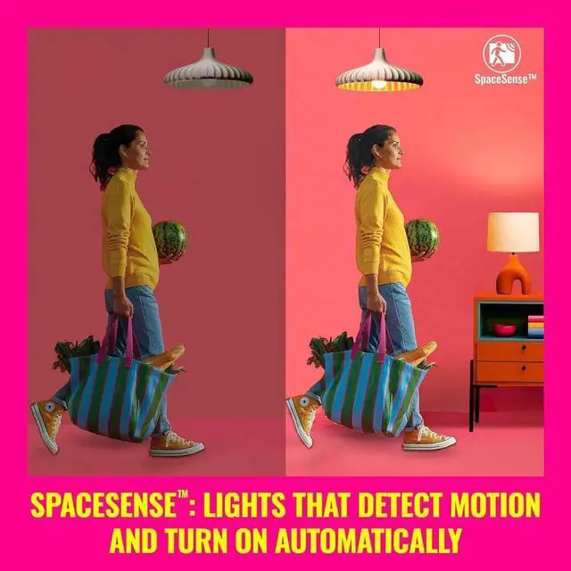 Alt view image 7 of 7 - Portable LED Light Bar - Flowing Multicolor LED Color-Changing Light Bar For Your Smart Home - Compatible with Alexa and Google Home Assistant - 1 Pack