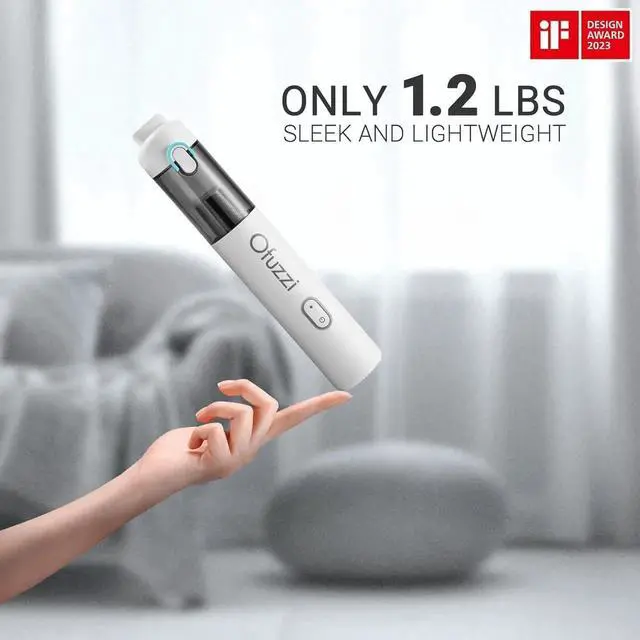 Alt view image 5 of 7 - H8 Apex Car Vacuum Cleaner, Portable Handheld Vacuum Cleaner with 12000Pa High Power, Ultra-Lightweight 1.2lbs, USB-C Fast Charging, Mini Car Vacuum for Car, Home, Pet Hair,