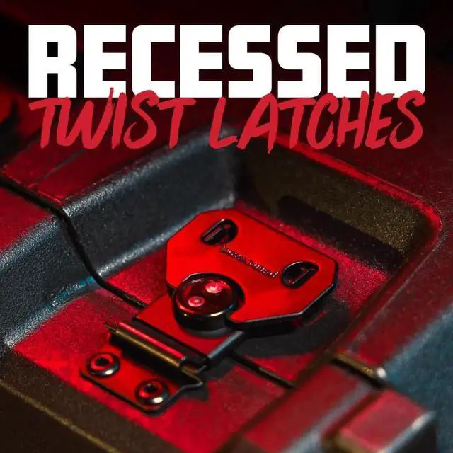 Alt view image 3 of 6 - Cases Pro Series Rotationally Molded 8U Rack Case with Standard 19" Depth; Made in USA (G-PRO-8U-19)