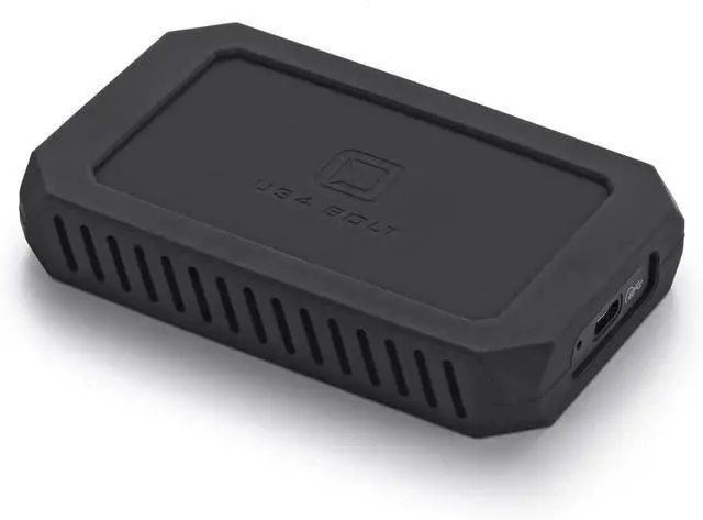 Alt view image 5 of 6 - U34 Bolt 2TB USB4 (40Gbps) NVMe Thunderbolt 4 (USB-C) Portable SSD