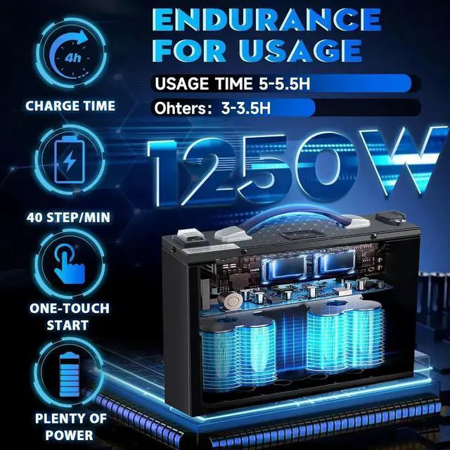 Alt view image 4 of 7 - Electric Stair Climbing Hand Trucks Dolly Cart, 900lb Capacity Heavy Duty Stair Climber with Ropes, Carry Heavy Objects Up and Down Stairs Effortless for Furniture Logistics Warehouse