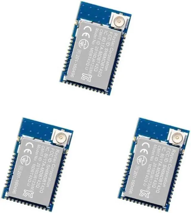Main image of MDBT42Q-U512KV2 Nordic nRF52832 Solution u.FL Connector 32 GPIO Bluetooth Module BT5.2 FCC IC CE Telec KC SRRC (3pcs Pak)