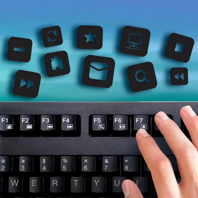 Alt view image 5 of 7 - AKB-425UB - Easytouch Rackmount USB Touchpad Keyboard, Black