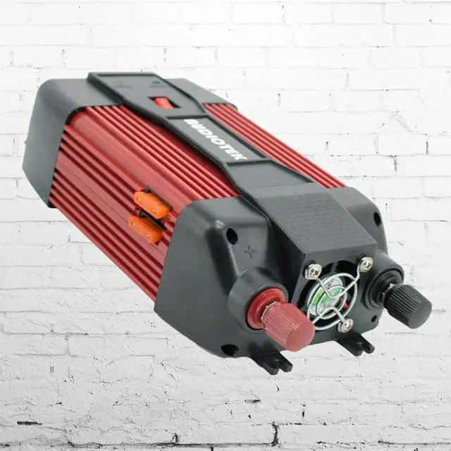Alt view image 6 of 7 - 1500W Watt Power Inverter DC 12V AC 110V Car Converter USB Port Charger