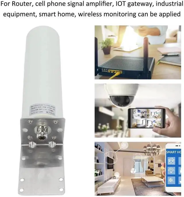 Alt view image 2 of 5 - Emoshayoga Omni Antenna High Gain Strong External N Female Antenna for Cell Phone Amplifier for Outdoor