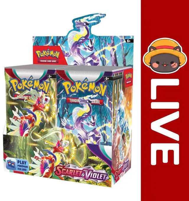 Alt view image 7 of 8 - Pokemon TCG: Scarlet & Violet - Scarlet & Violet Booster Pack - Random Artwork