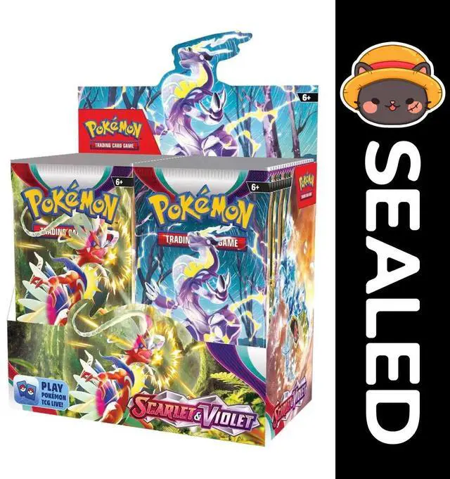 Alt view image 8 of 8 - Pokemon TCG: Scarlet & Violet - Scarlet & Violet Booster Pack - Random Artwork