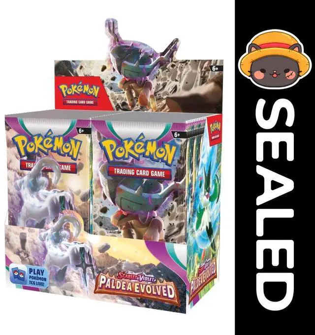 Alt view image 5 of 10 - Pokmon TCG English - Paldea Evolved - Scarlet & Violet