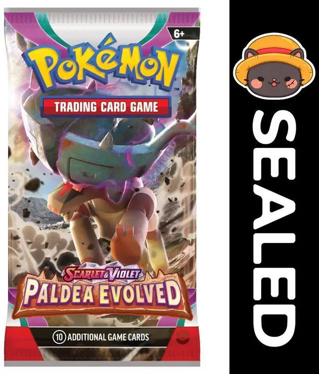 Alt view image 3 of 10 - Pokmon TCG English - Paldea Evolved - Scarlet & Violet