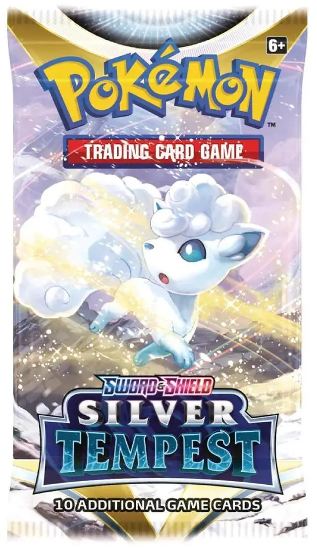 Alt view image 5 of 10 - Pokemon TCG: Sword & Shield- Silver Tempest Booster Pack - Random Artwork
