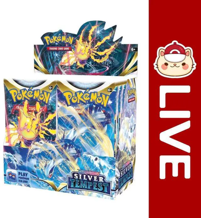 Alt view image 10 of 10 - Pokemon TCG: Sword & Shield- Silver Tempest Booster Pack - Random Artwork