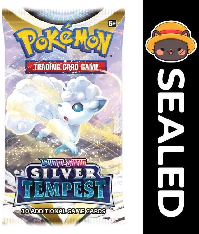 Alt view image 7 of 10 - Pokemon TCG: Sword & Shield- Silver Tempest Booster Pack - Random Artwork