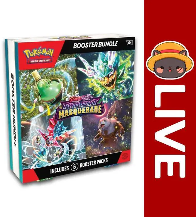 Alt view image 9 of 15 - Pokemon TCG: Scarlet & Violet - Twilight Masquerade Booster Pack - Random Artwork