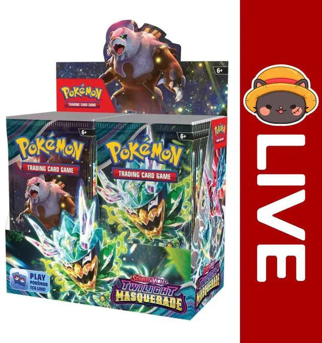 Alt view image 11 of 15 - Pokemon TCG: Scarlet & Violet - Twilight Masquerade Booster Pack - Random Artwork