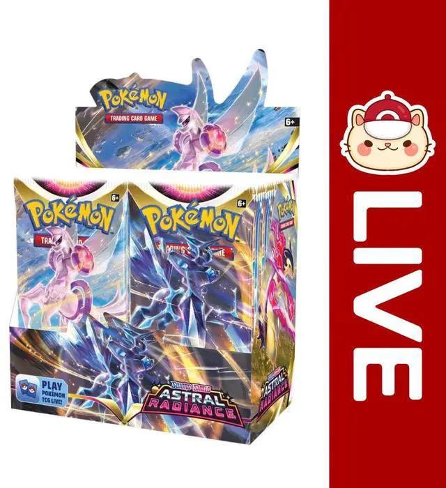 Alt view image 9 of 10 - Pokemon TCG: Sword & Shield- Astral Radiance Booster Pack - Random Artwork