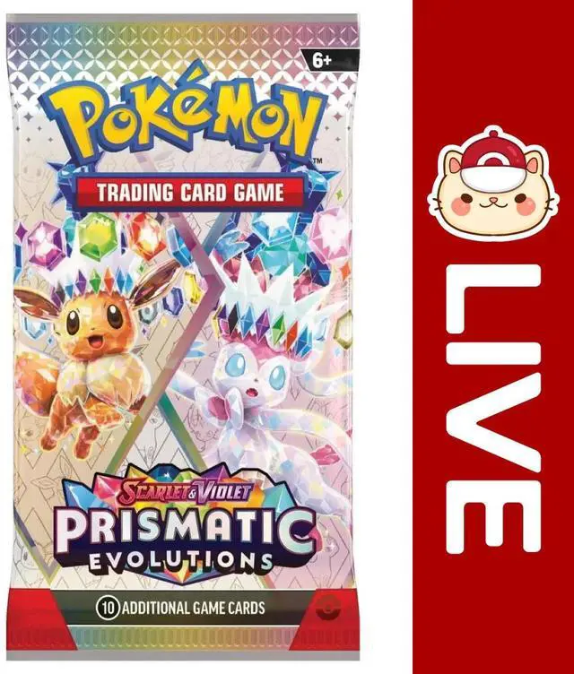 Alt view image 2 of 6 - Pokmon TCG English - Prismatic Evolutions - Scarlet & Violet