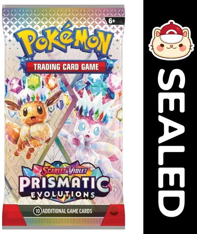 Alt view image 3 of 6 - Pokmon TCG English - Prismatic Evolutions - Scarlet & Violet