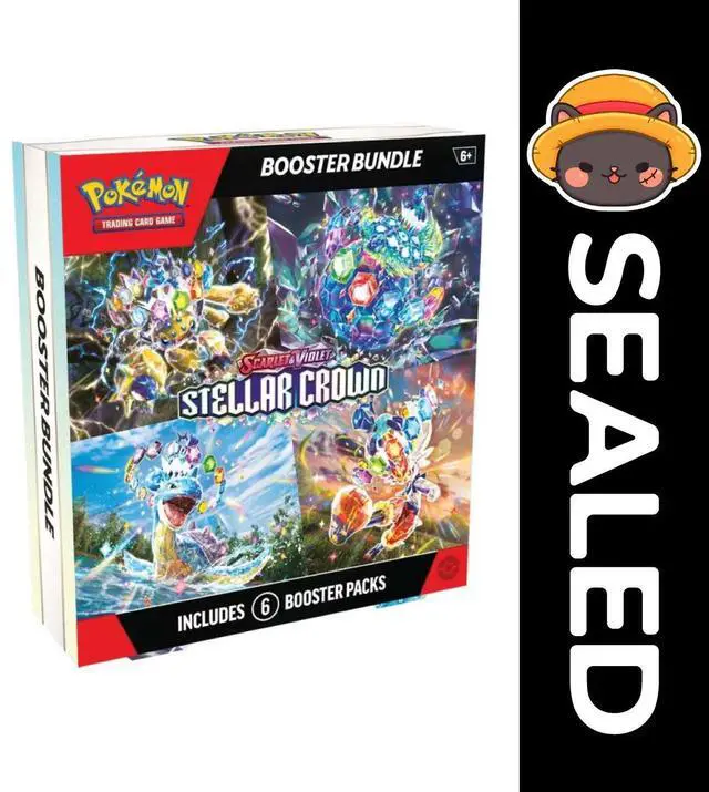 Alt view image 8 of 9 - Pokemon TCG: Scarlet & Violet - Stellar Crown Booster Box
